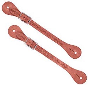 Weaver Spur Strap Adult Barbwire Russet