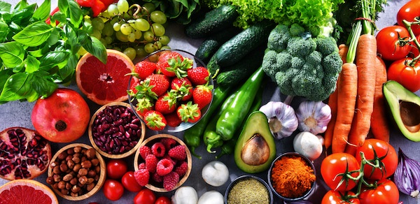 Fruits and vegetables