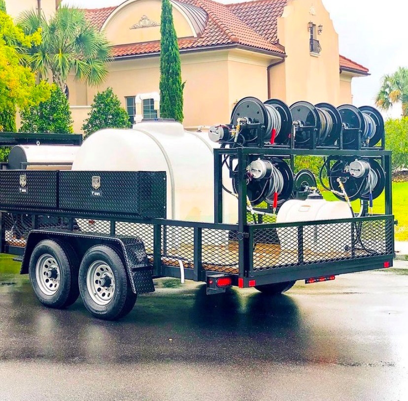Custom Pressure Washing Trailer - Mud Dog Pressure Washing Trailers
