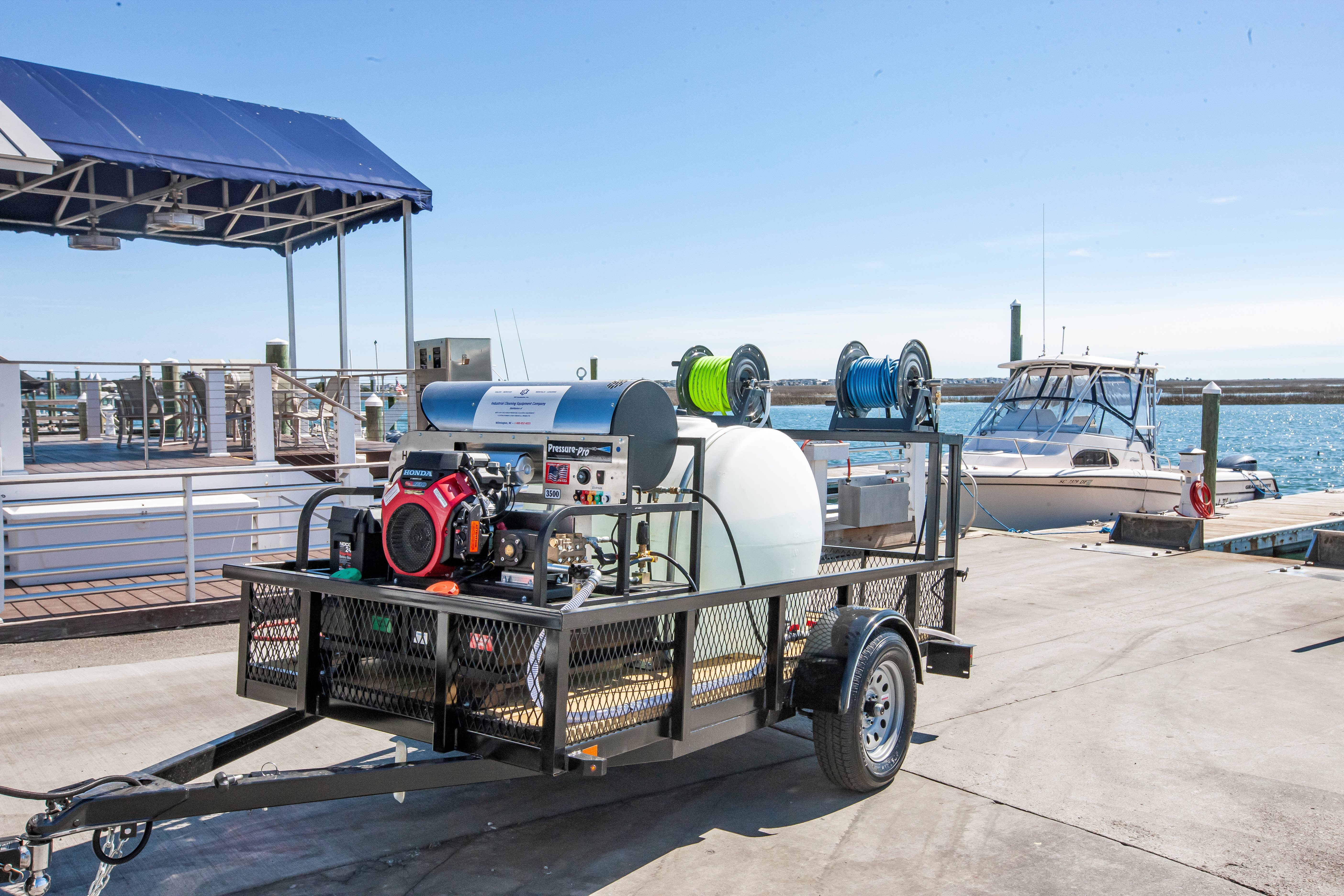 The Mud Puppy - Mud Dog Preasure Washing Trailer