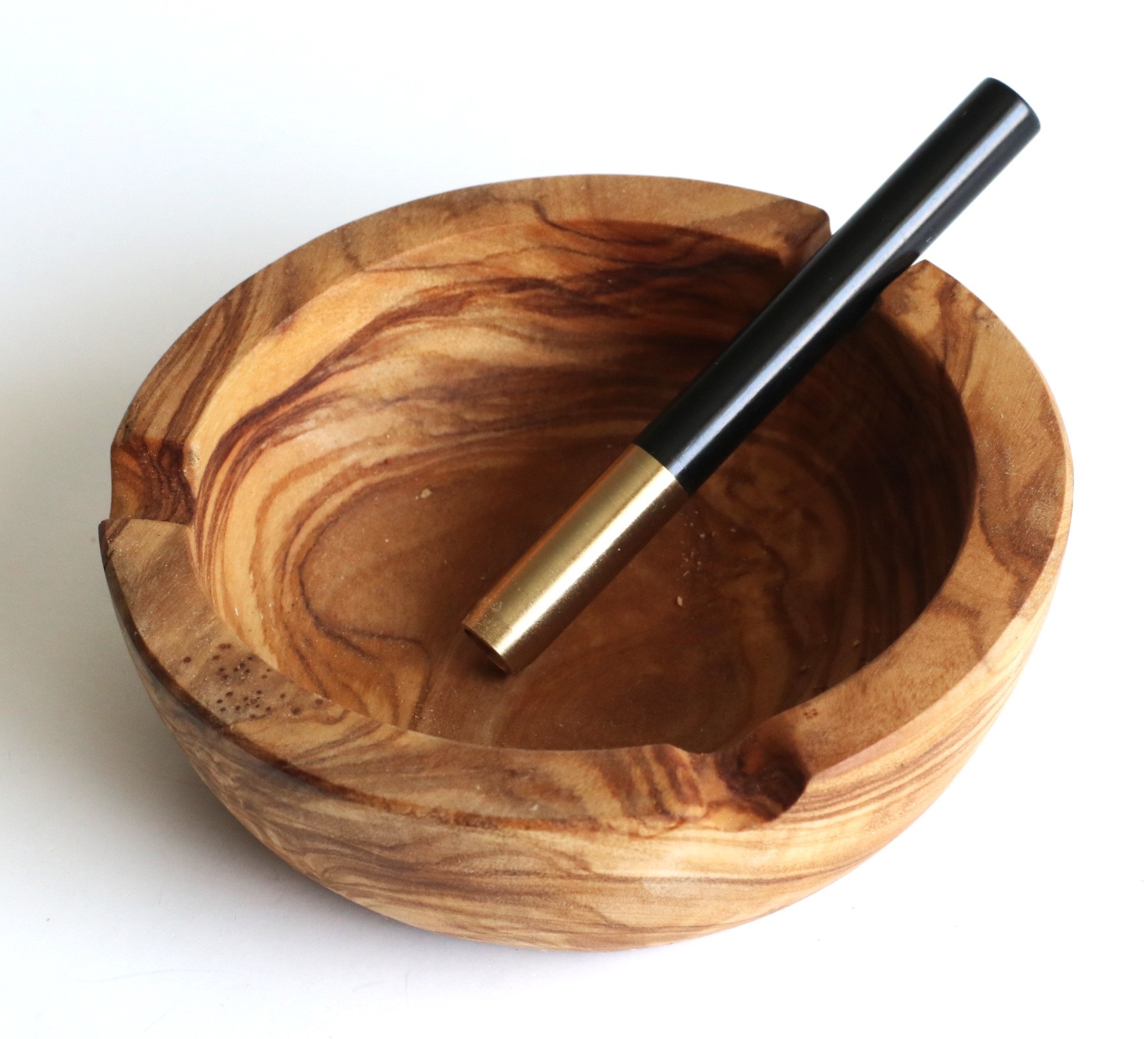 Olive Wood Ashtray-Handcrafted Small Tray
