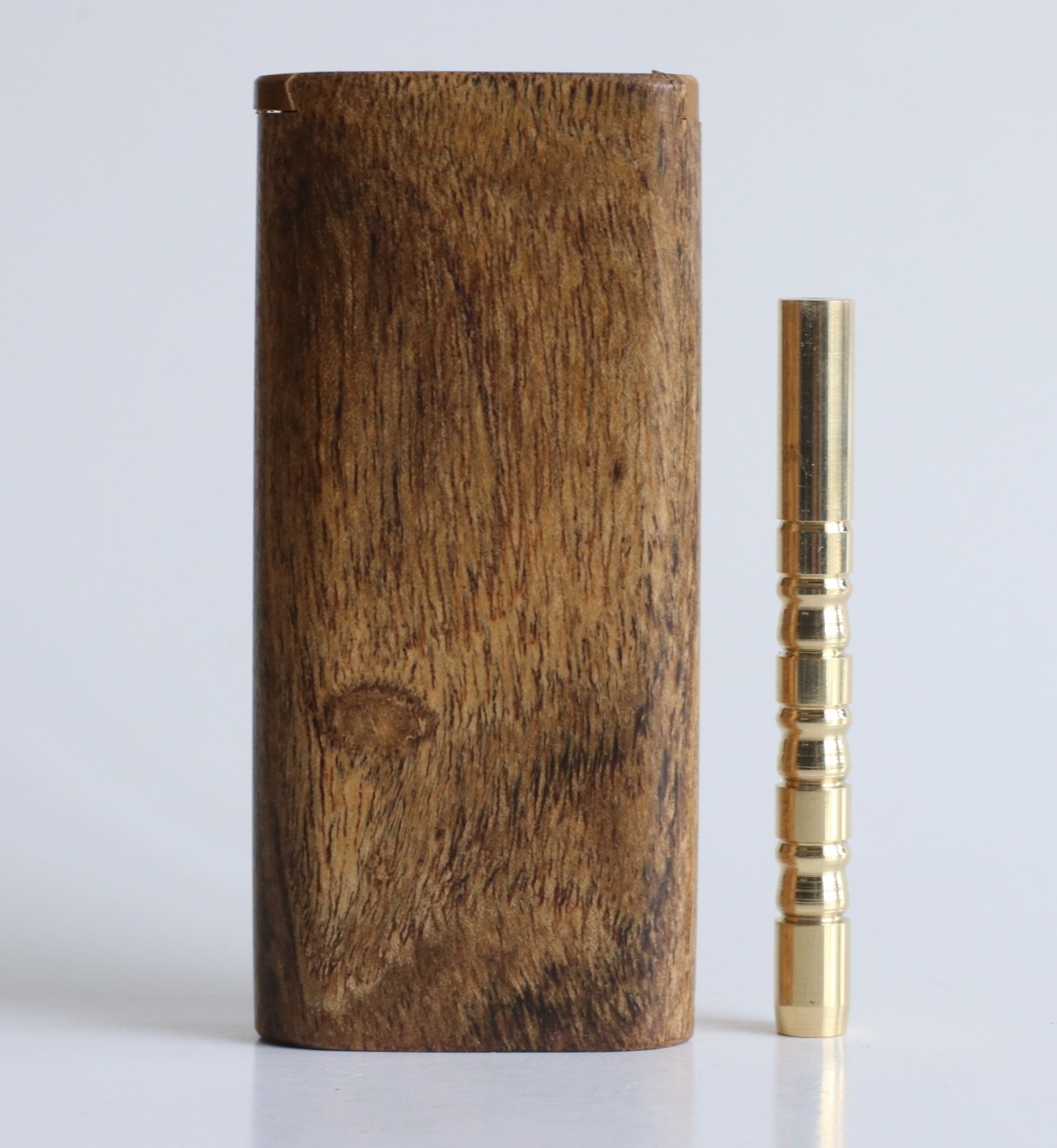 One of a Kind Bocote Dugout & One Hitter Pipe