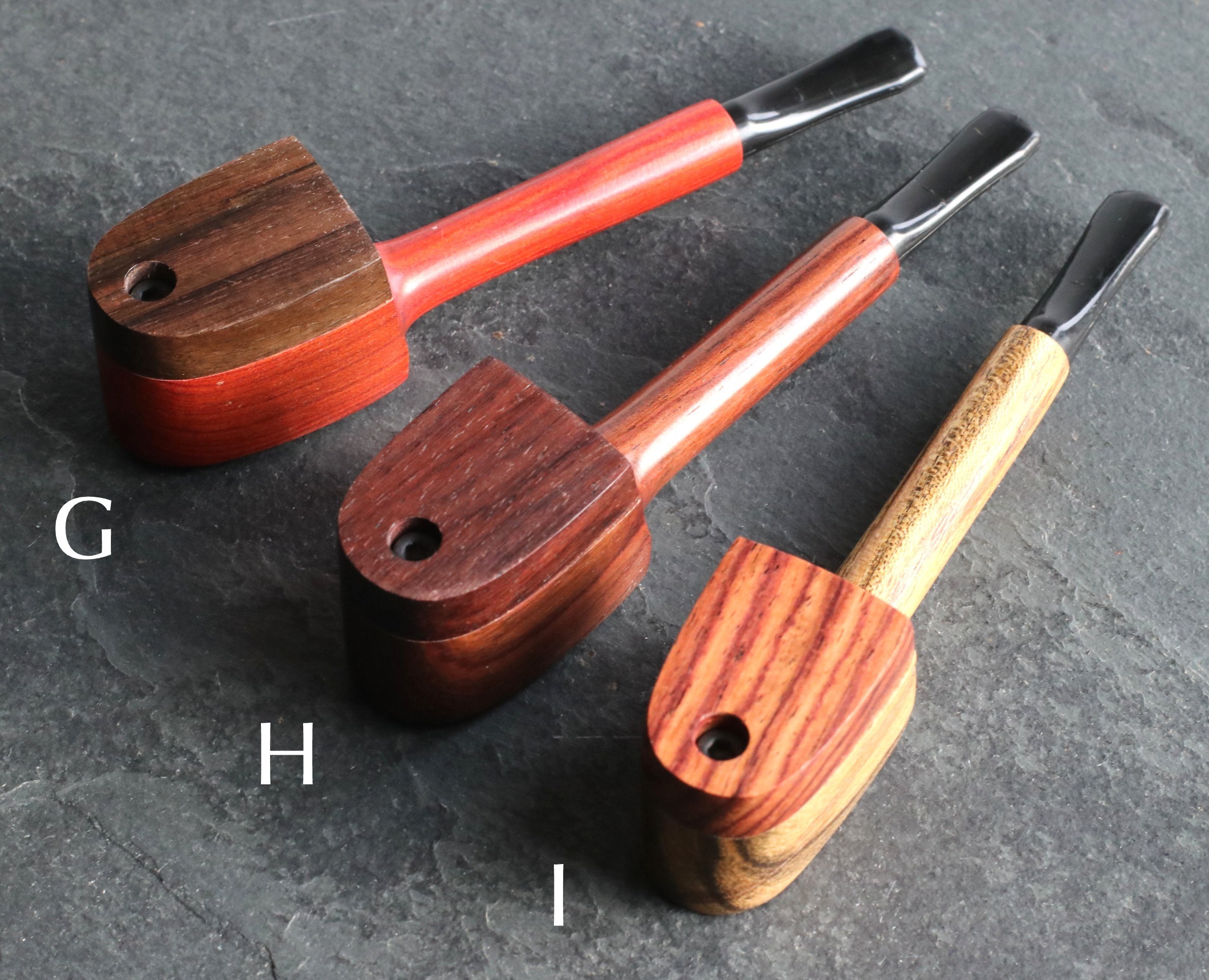 4.5" Swivel Lid Exotic Pipe- L72 MYSTIC-Handcrafted American Made Pipe - 4.5' Swivel Lid Exotic Pipe- L72 MYSTIC-Handcrafted American Made Pipe