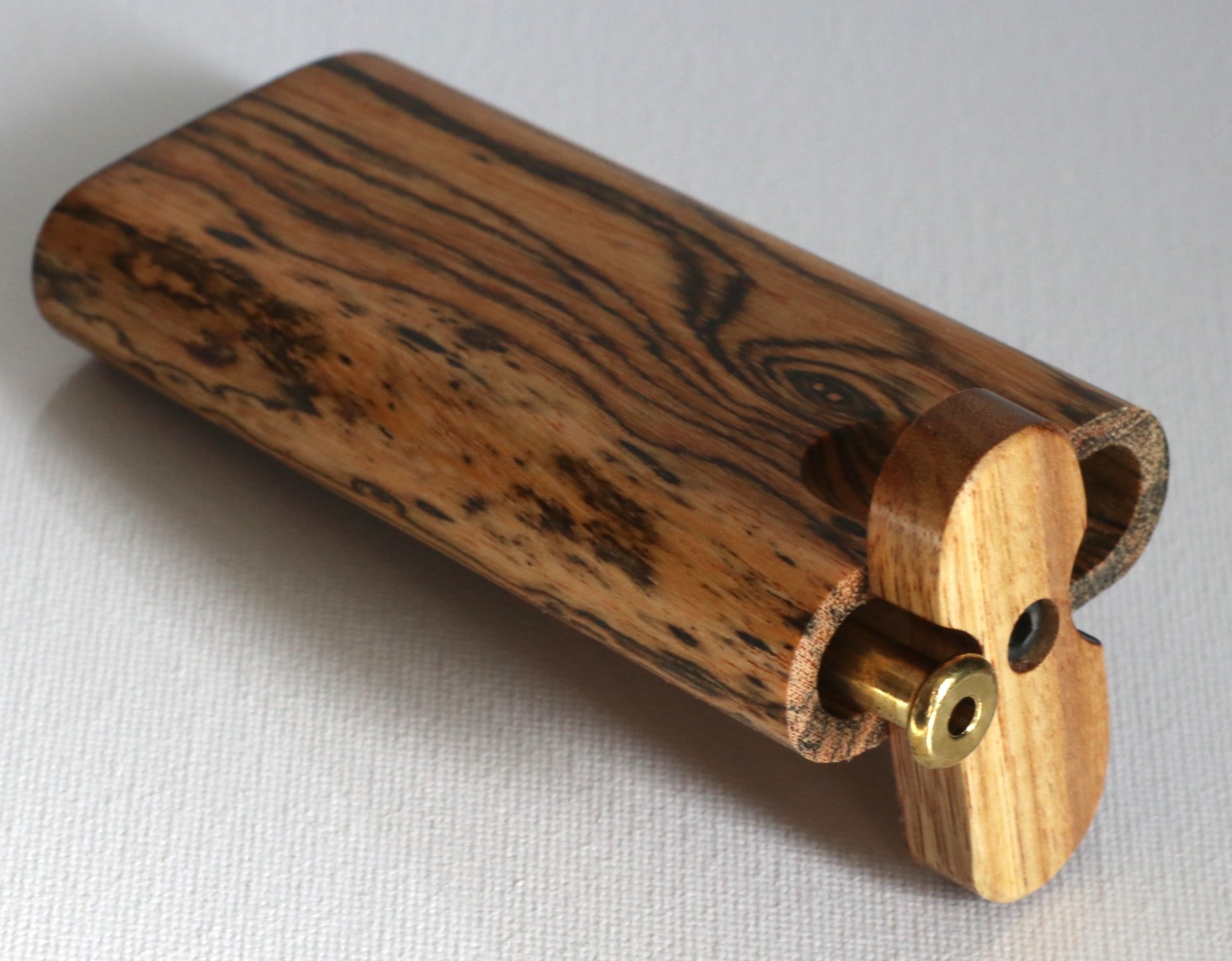 Bocote Wood Dugouts & One Hitters- Incredible Chocolate Grain - Handcrafted Wood Dugout