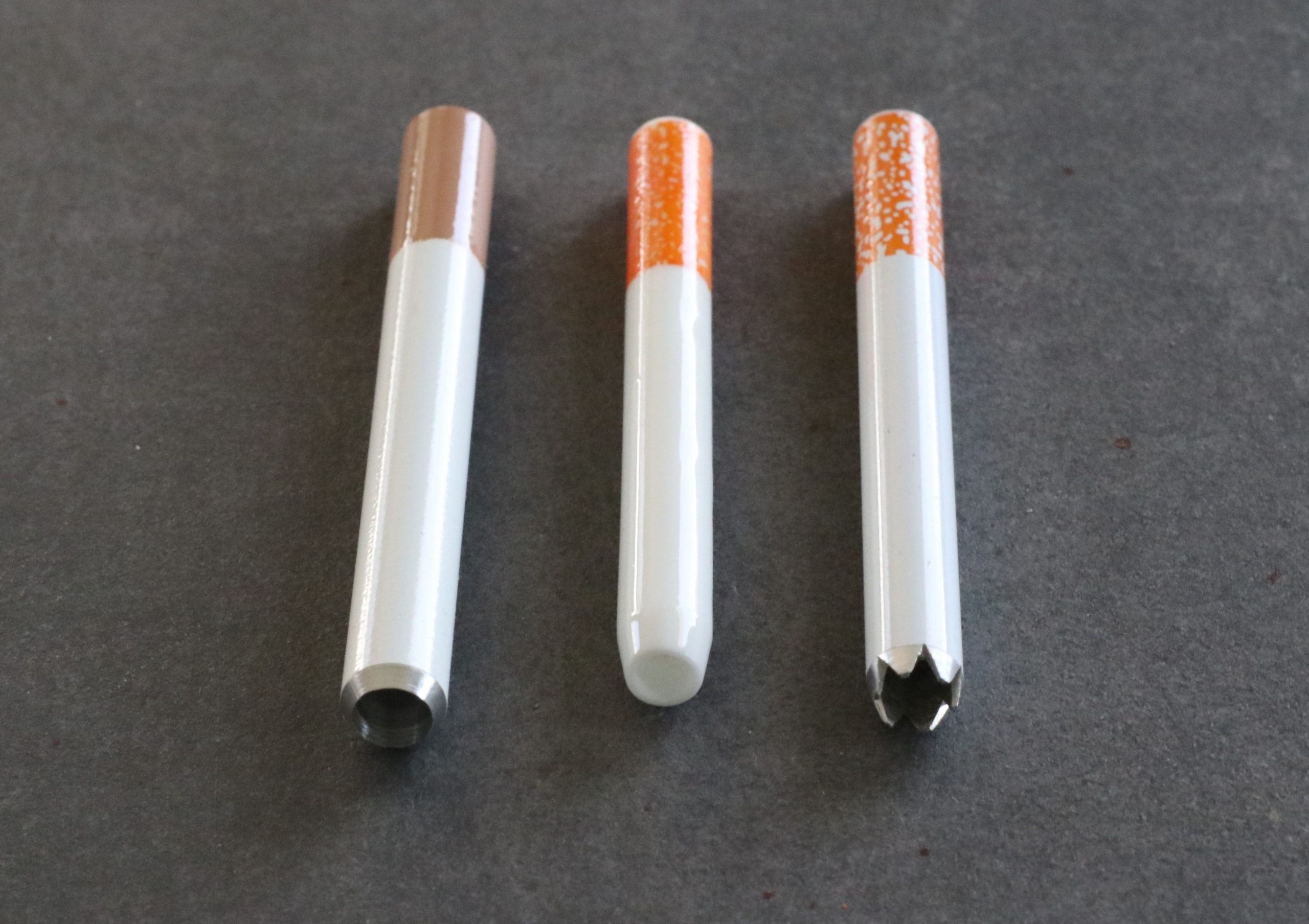2" & 3" One Hitter Gift Pack- Ceramic, Grinder Tip and Metal One Hitters