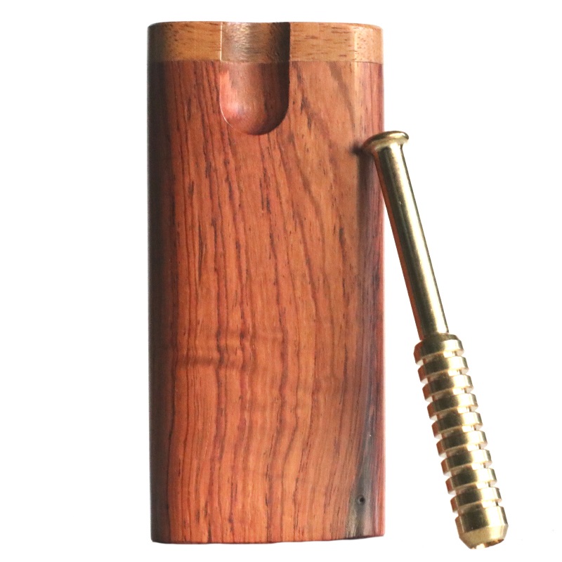Cocobolo & Honduras Wood Dugouts- The Perfect Gift- the finest dugout and one hitter pipe ever! - Cocobolo Dugout