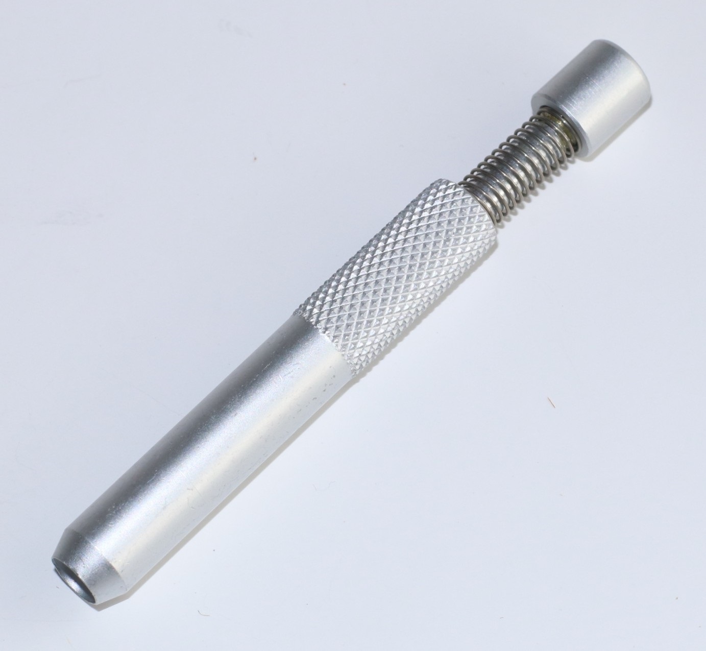 3" Self Eject One Hitter Pipe-Spring Loaded Cleaning System-Zero Ash - One Hitter Pipe-Self Eject Bat for Dugouts