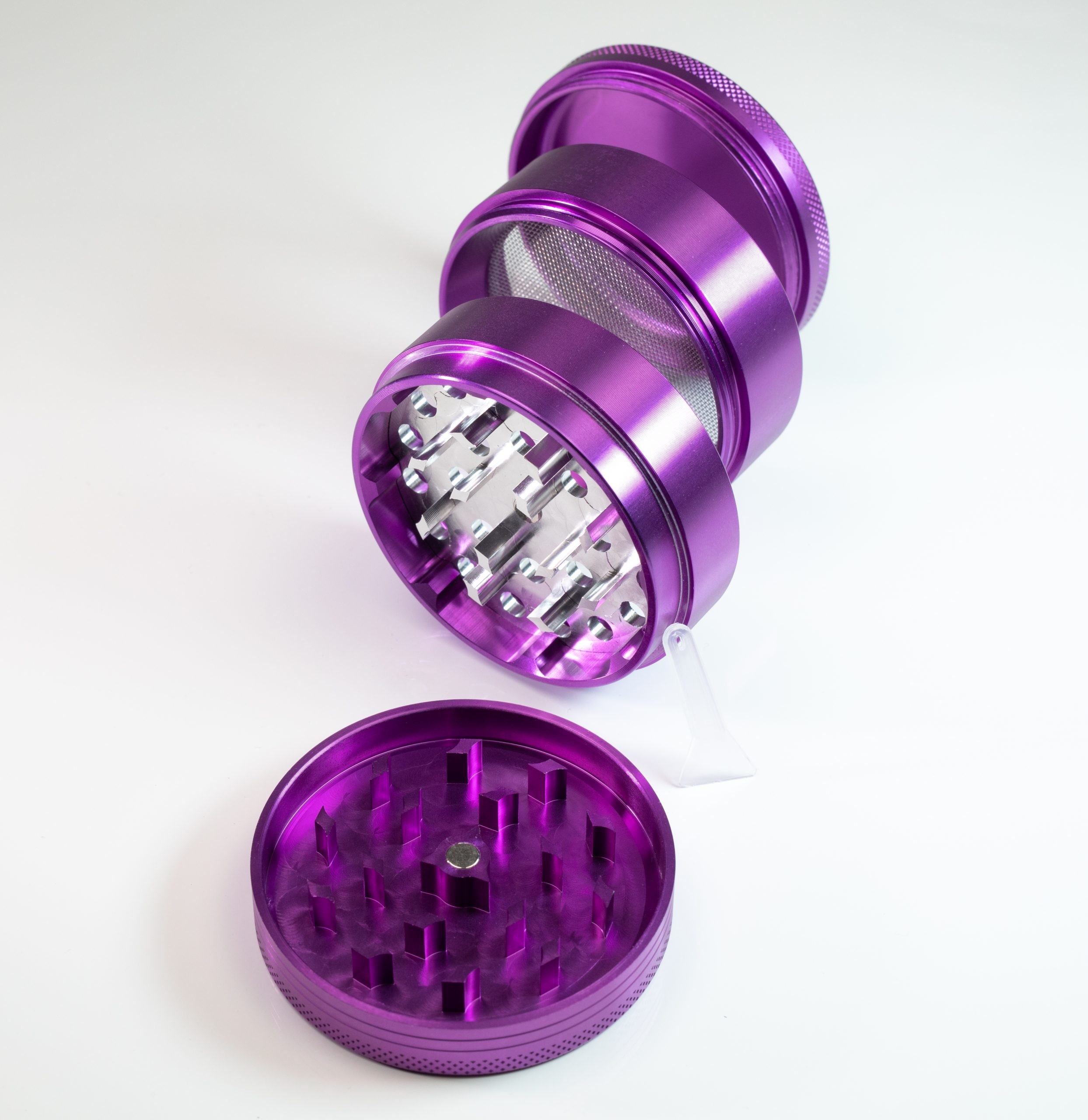 Purple Herb Grinder- 2.5" 4 Piece Professional Grade herb Grinder