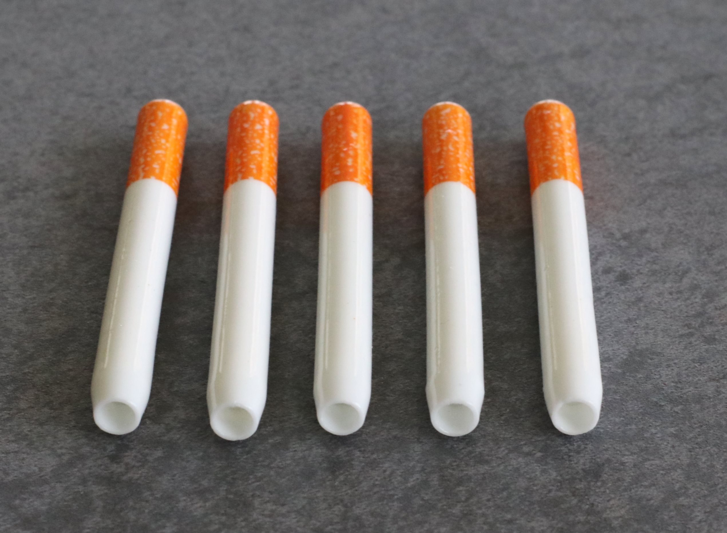 3" Ceramic One Hitter Pipes for Dugouts-Smoking Pipe - One Hitter Pipe-Self Eject Bat for Dugouts