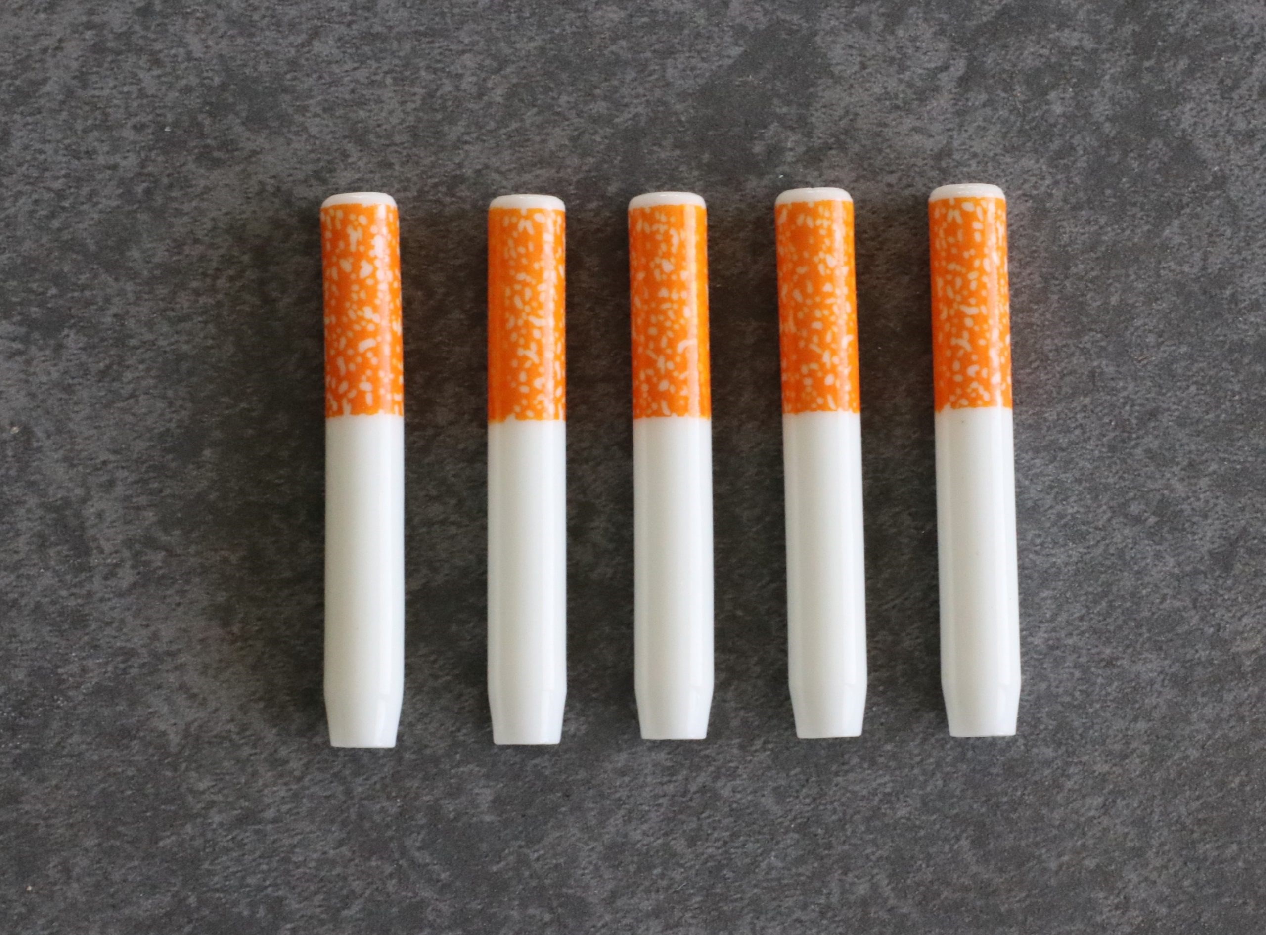 2" Ceramic One Hitter Pipes- Quality Ceramic Smooth hitting Pipes for 3" Dugouts