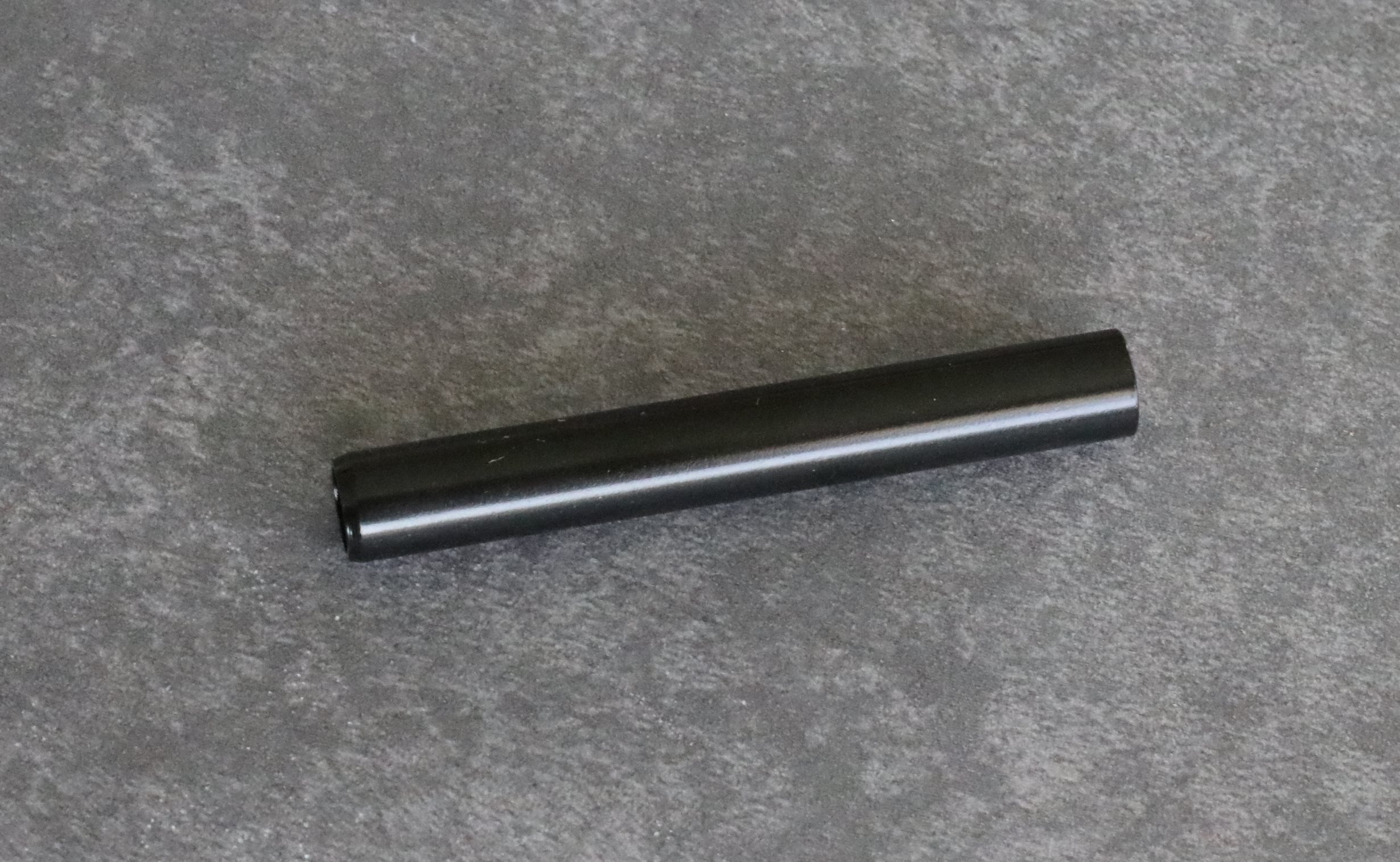3" Straight Black One Hitter Pipes - Glass Spoon Pipe by PRO 420