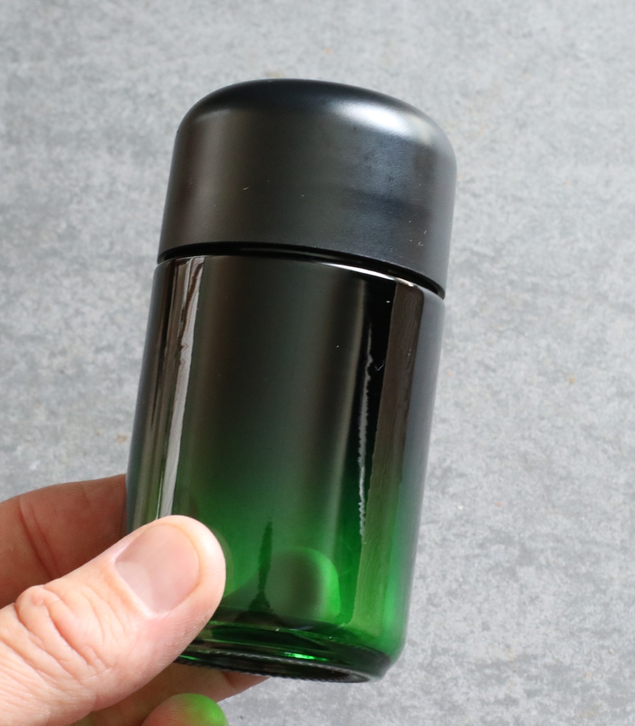 4" Glass Stash Jar-Smell Proof-Child Proof Lid-Safe and Secure Jar - PRO 420 Marijuana Stash Jars