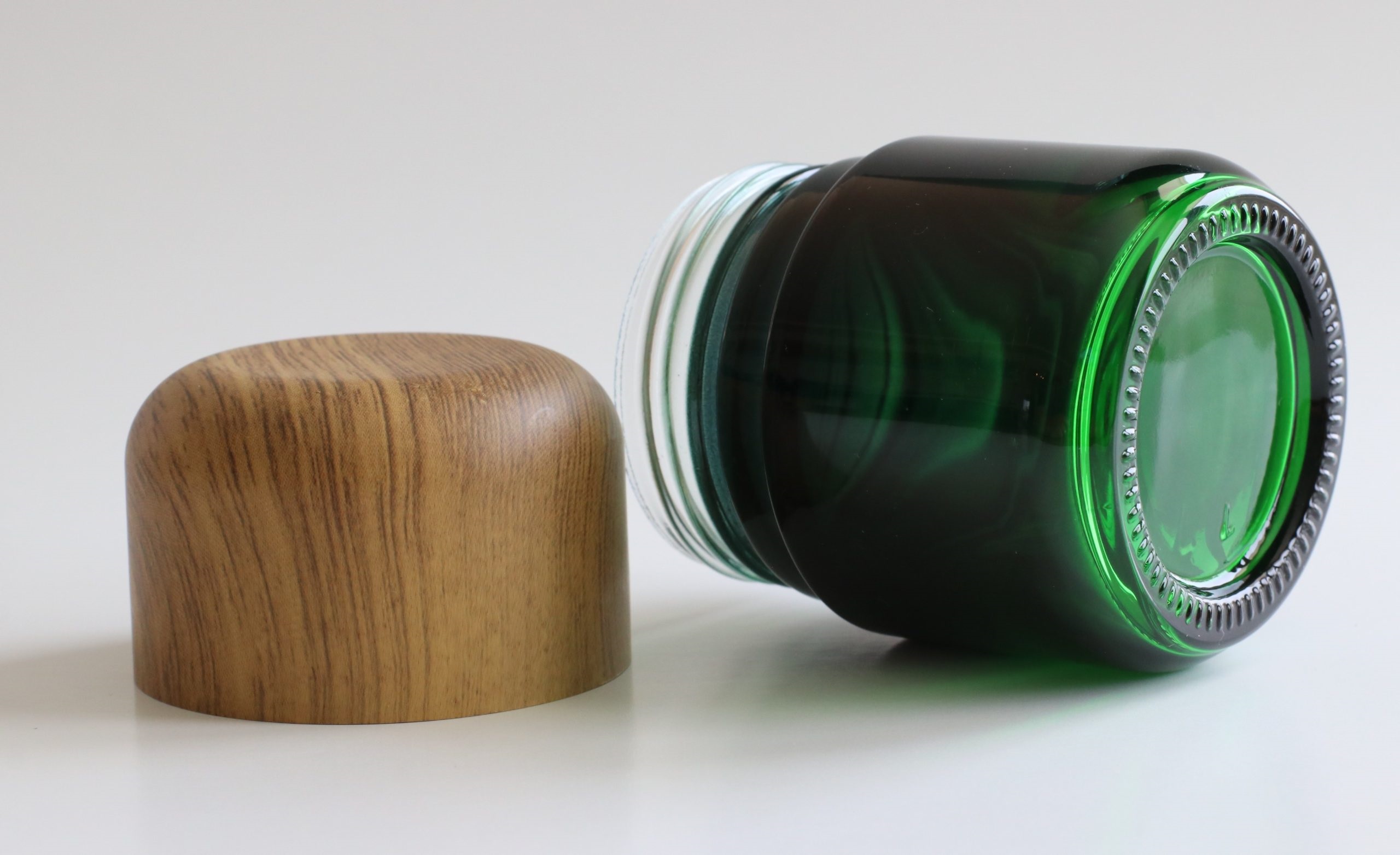3" Glass Stash Jar-Smell Proof-Child Proof Lid-Safe and Secure Jar - PRO 420 Marijuana Stash Jar