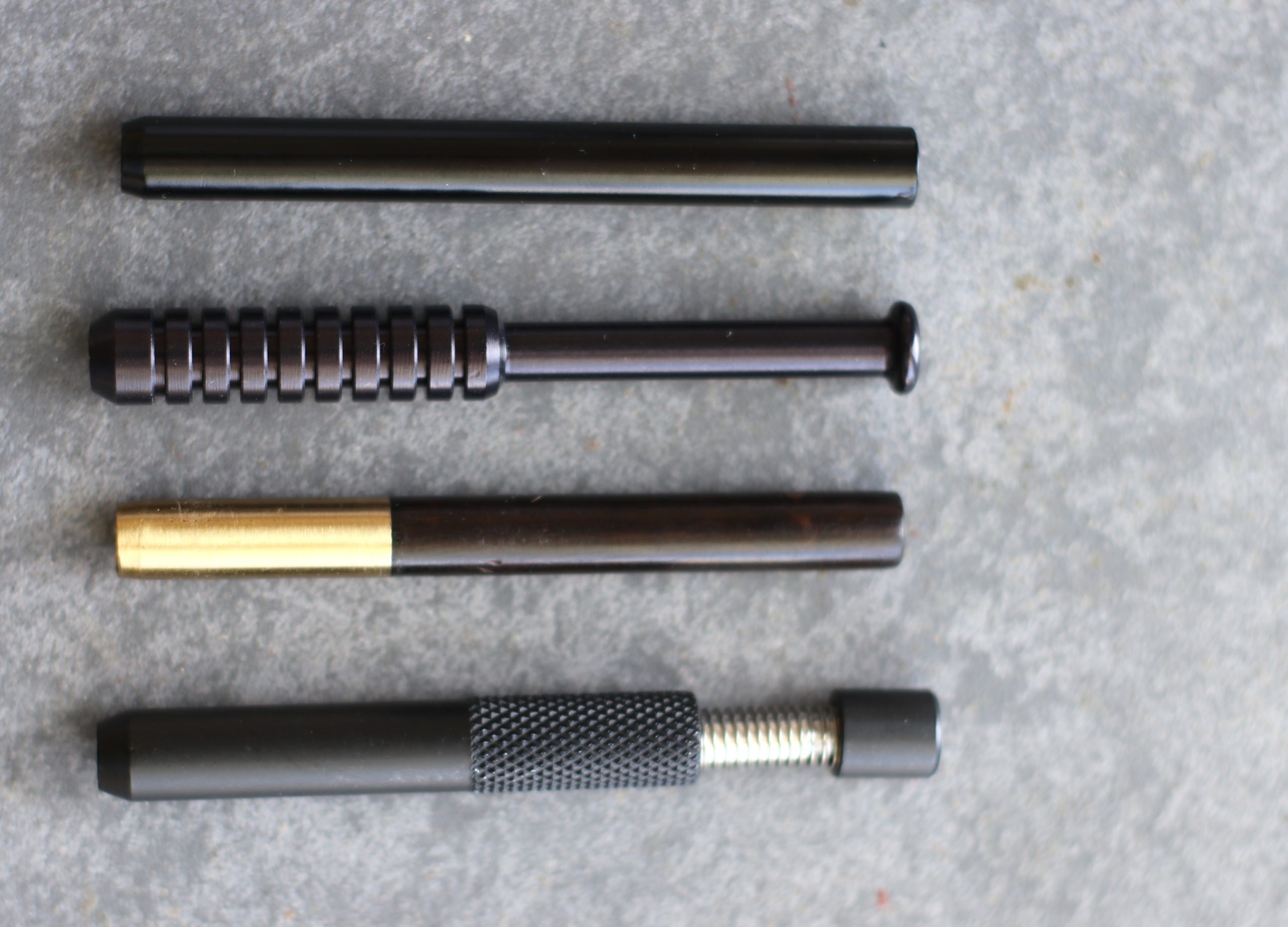 3" Black One Hitter Pipes- Classy Black Pipes for 4" dugouts