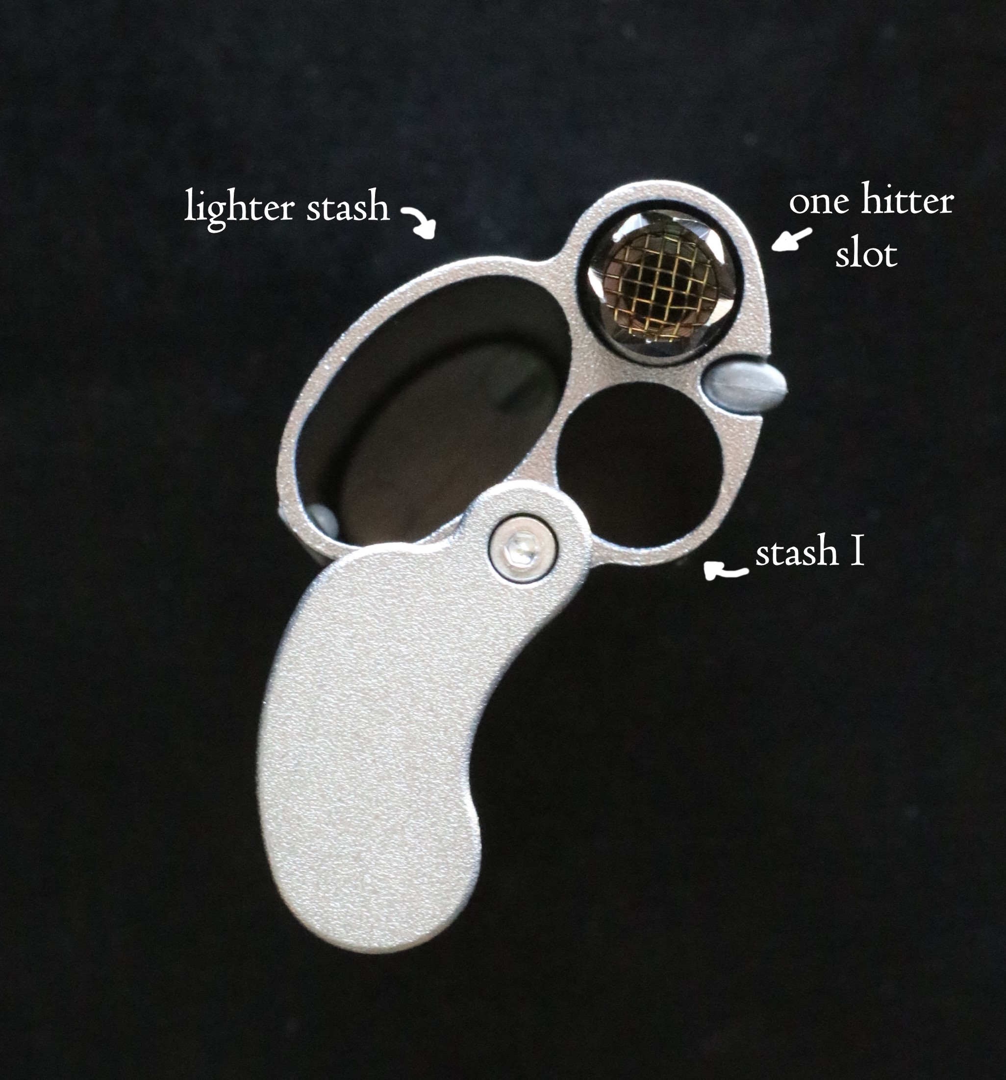 The Pirate Pipe-Aluminum Alloy Stash Box-Innovative Design Built to last a lifetime