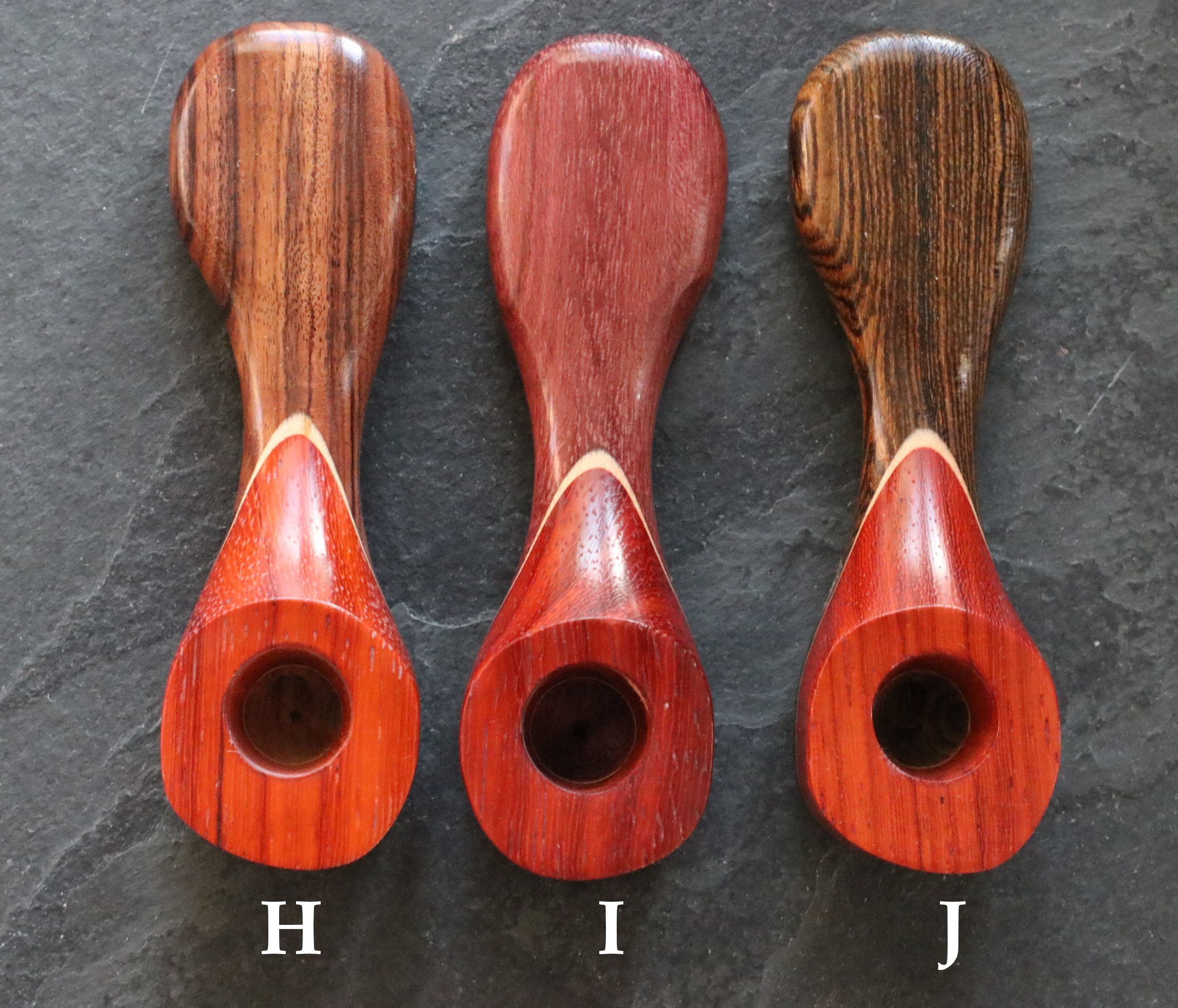 Exotic Wood Pipe-223L-4"-American Handcrafted Smoking Pipe - Exotic Wood Pipe-Handcrafted in the USA