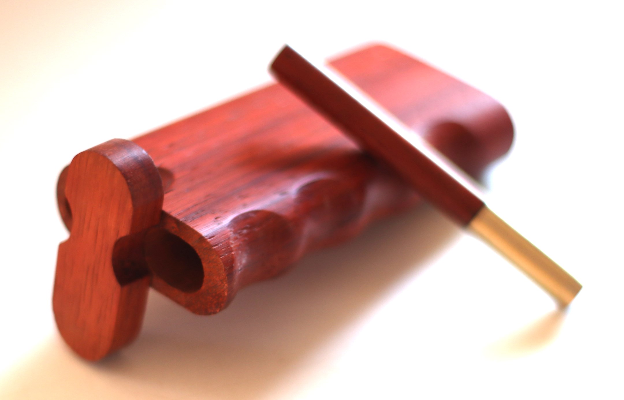 4" Padauk Spring Lock Dugouts & One hitter pipes-American Handcrafted Stash Boxes - 4' Padauk Spring Lock Dugouts & One hitter pipes-American Handcrafted Stash Boxes