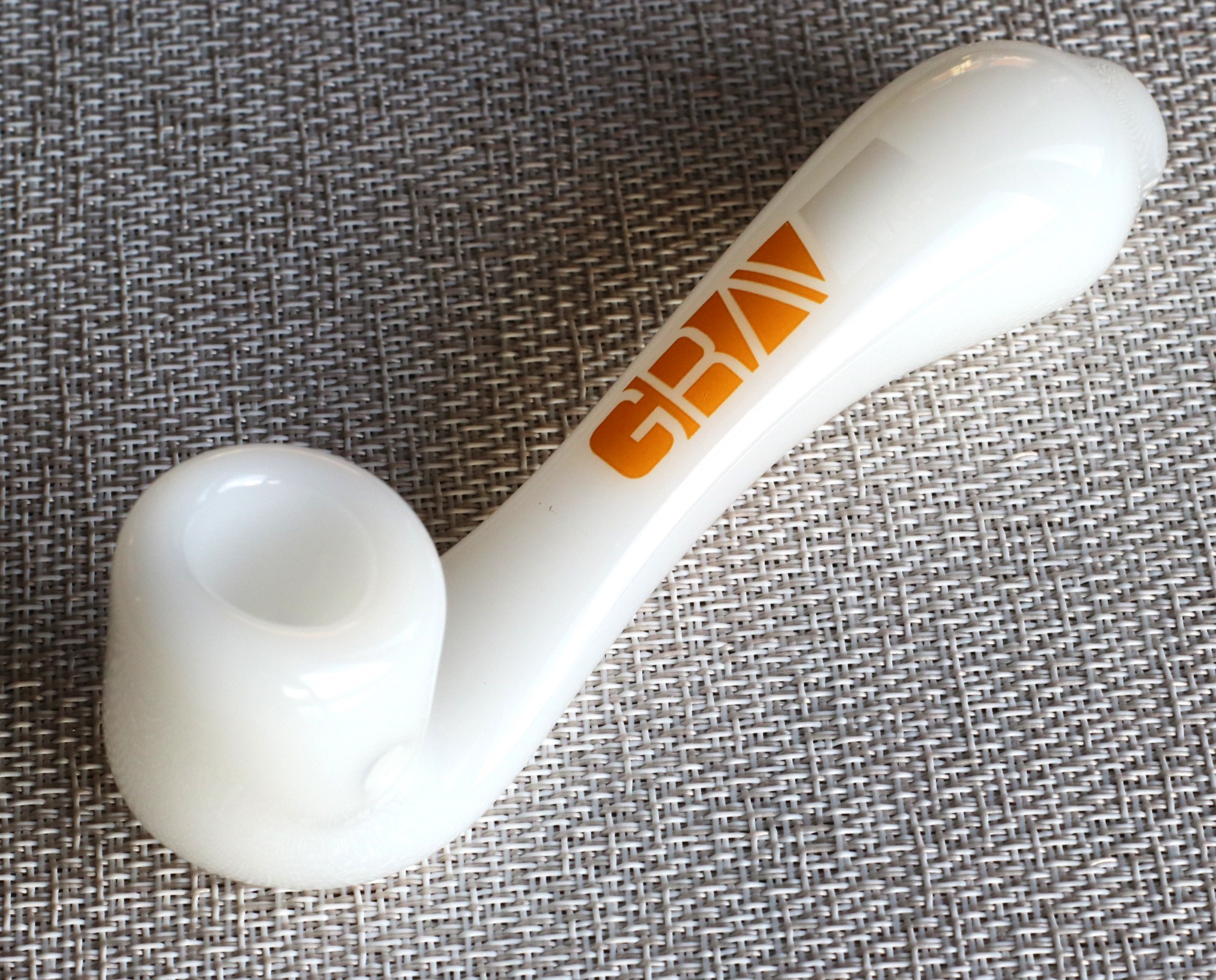 6" Grav Sherlock Glass Pipe-Large Thick Glass Grav Smoking Pipes