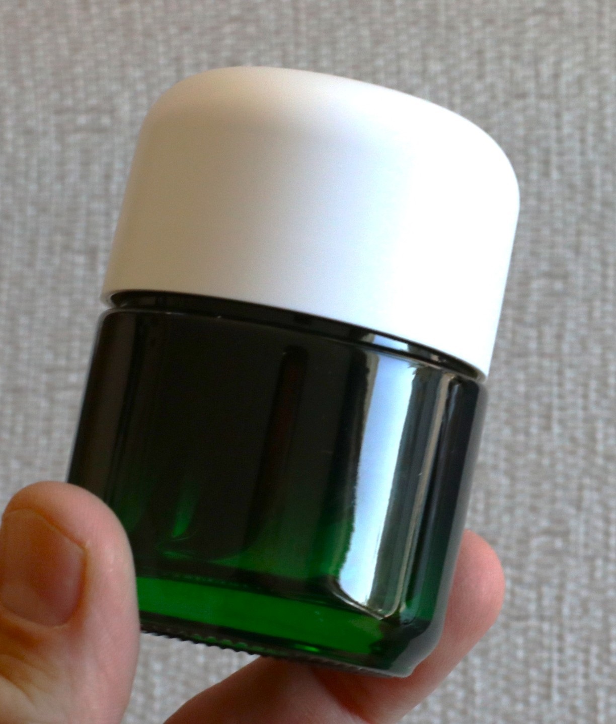 3" Glass Stash Jar-Smell Proof-Child Proof Lid-Safe and Secure Jar - Glass Stash Jar