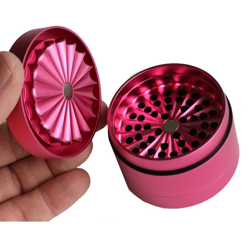 60mm PRO 420 Apollo Grinder-State of the Art Herb Crusher-Pink - Apollo Grinder by PRO 420