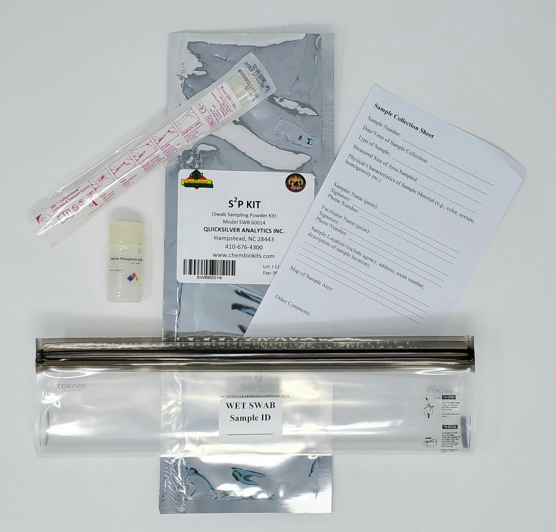 S2P Kit -Swab Sampling Powder Kit
