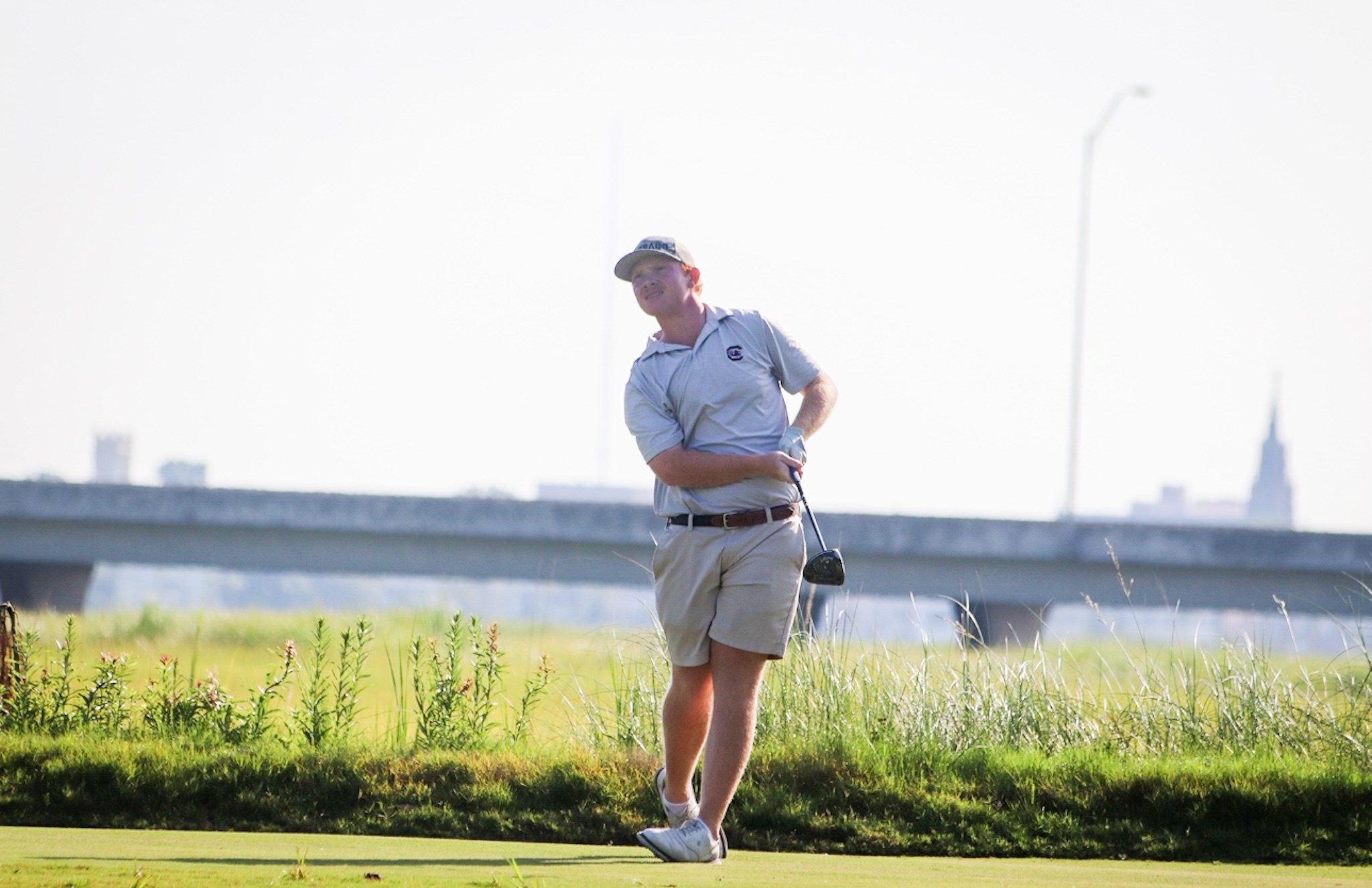 Round One Leader of the 93rd SCGA Amateur Championship: Zach Adams (Charleston)