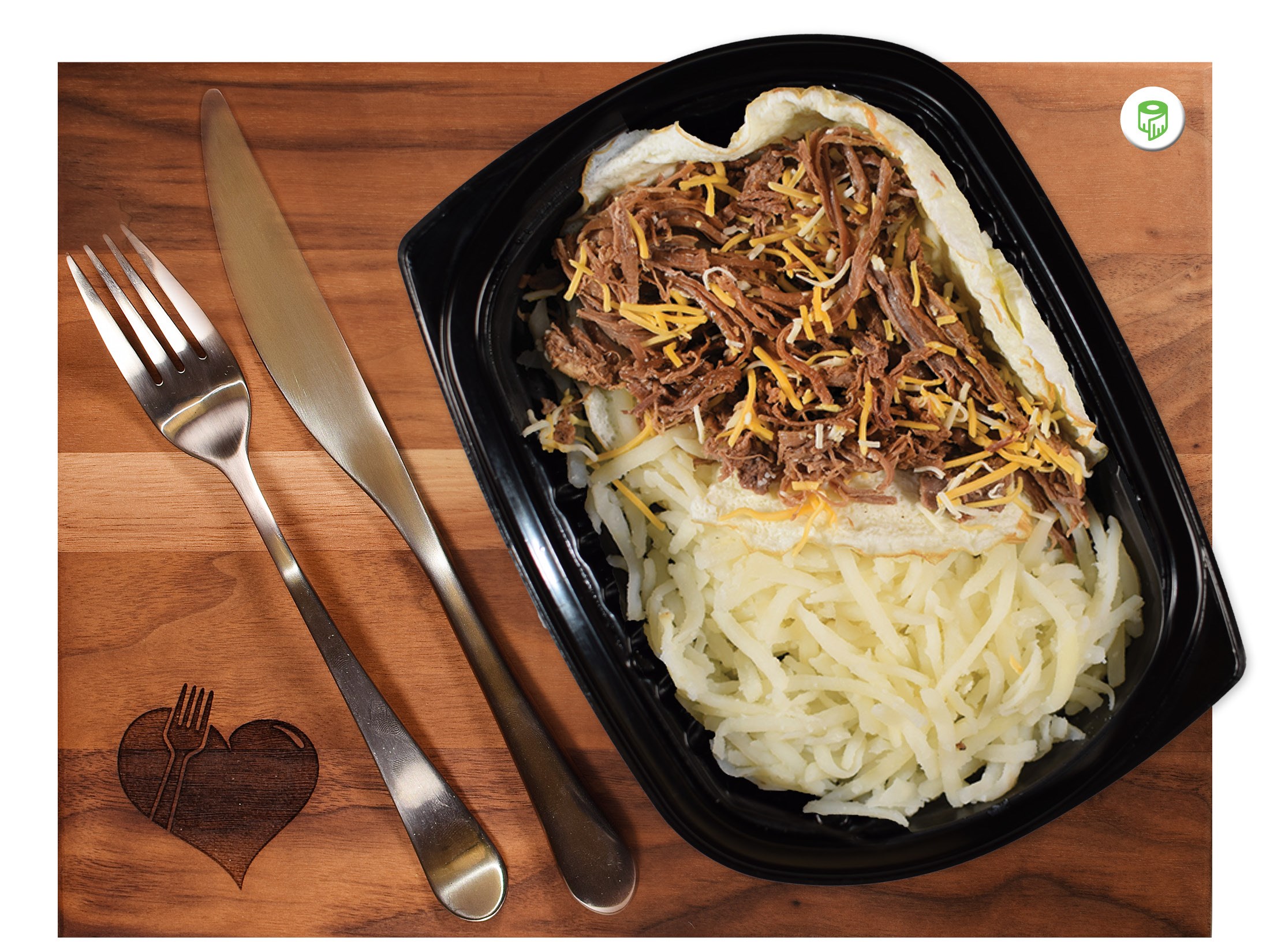 Steak & Cheese Omelette