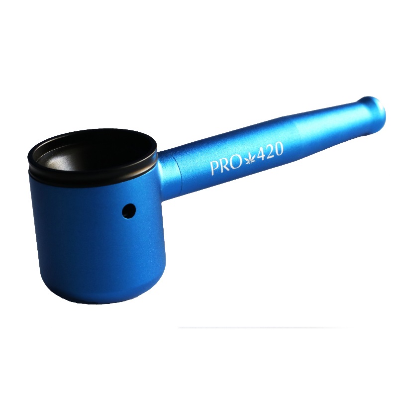 PRO 420 Aluminum Alloy Pipe-Lifetime Use-Large Bowl-4.5