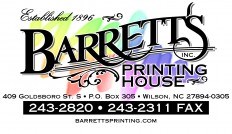 Barrett’s Printing House, Inc. Logo