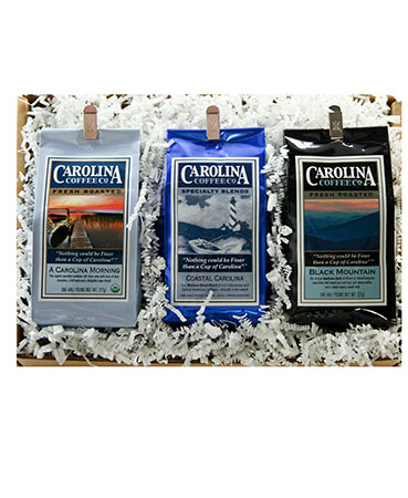Carolina Coffee Coffee Trio Gift Box Carolina Coffee Coffee Trio Gift Box