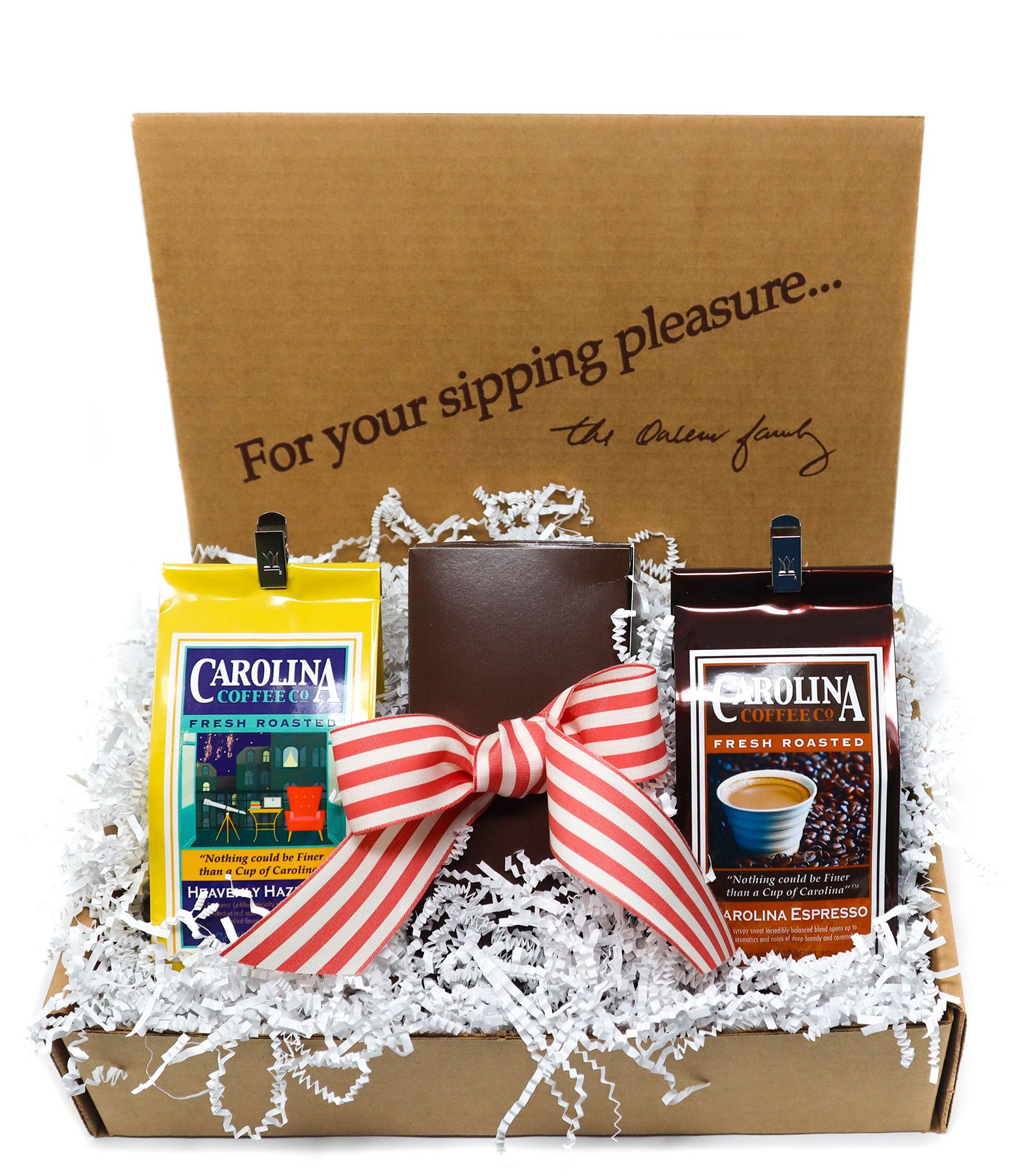 Carolina Coffee Coffee and Biscotti Gift Box